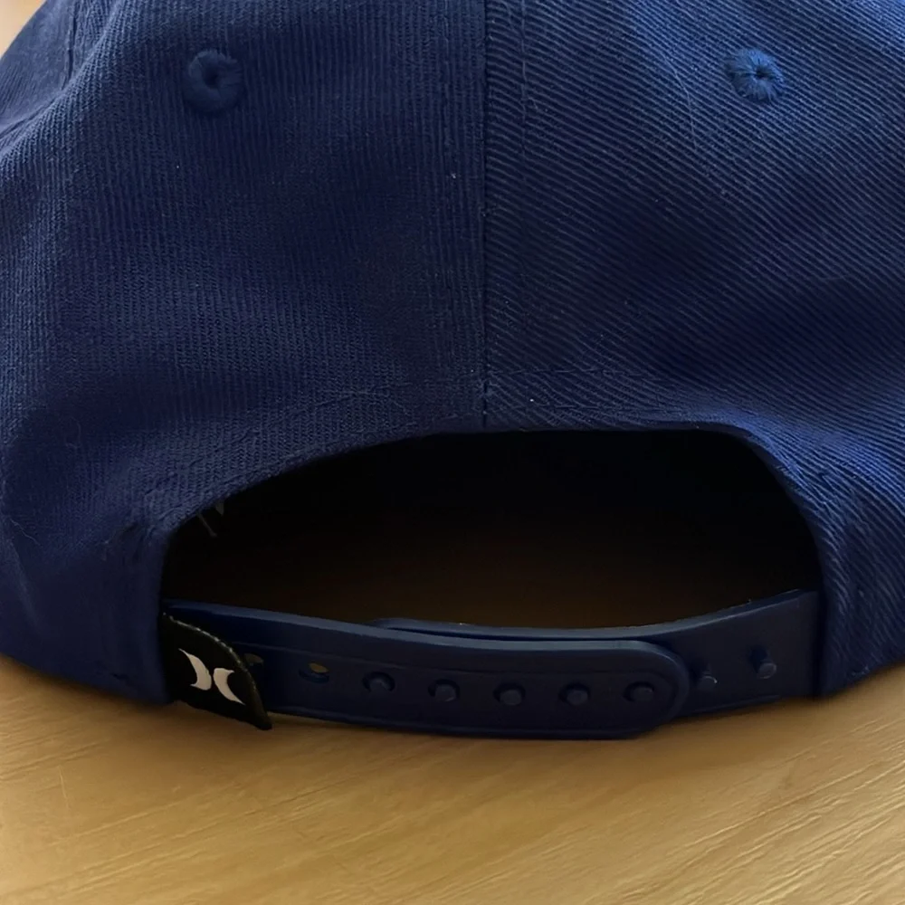 NWOT HURLEY BASEBALL HAT CAP ADJUSTABLE BLUE OSFM